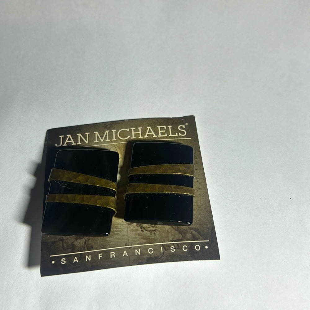 Vintage Jan Michaels San Francisco Clip On Earrings